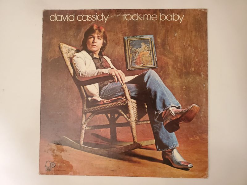 David Cassidy Rock Me Baby vinyl record